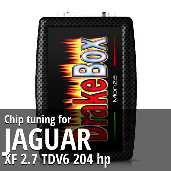 Chip tuning Jaguar XF 2.7 TDV6 204 hp
