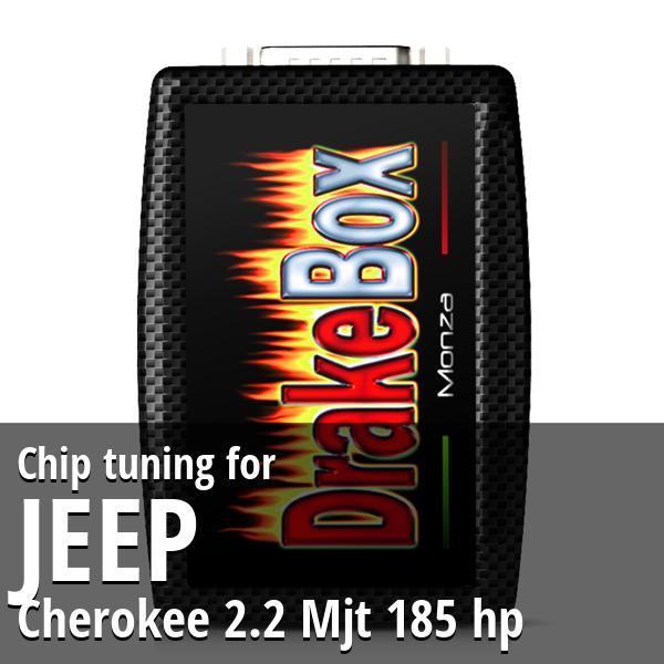 Chip tuning Jeep Cherokee 2.2 Mjt 185 hp