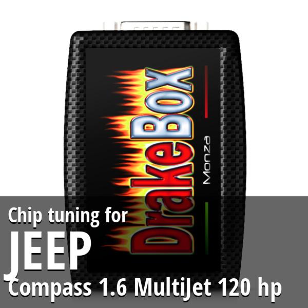 Chip tuning Jeep Compass 1.6 MultiJet 120 hp