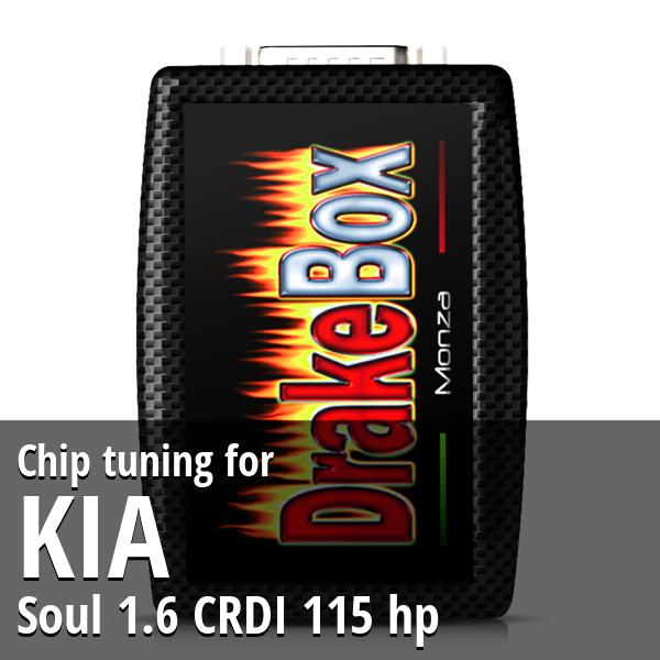 Chip tuning Kia Soul 1.6 CRDI 115 hp