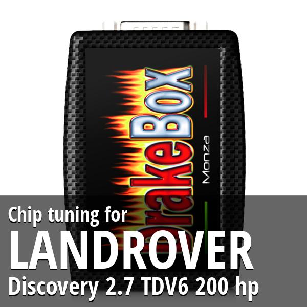 Chip tuning Landrover Discovery 2.7 TDV6 200 hp