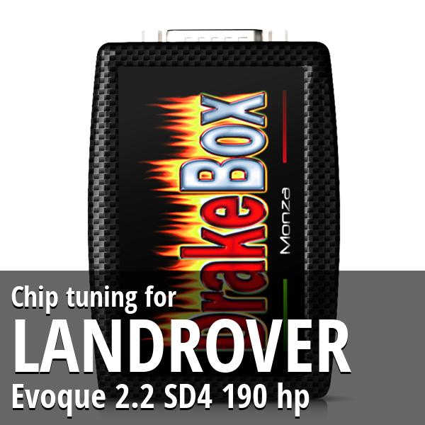Chip tuning Landrover Evoque 2.2 SD4 190 hp