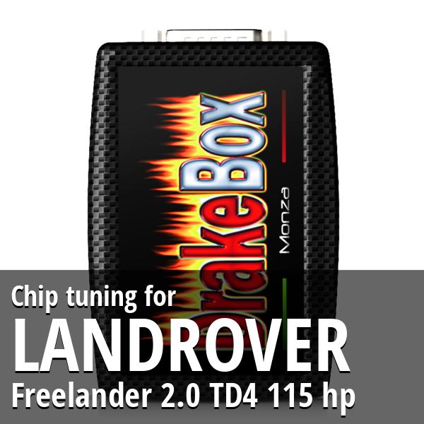 Chip tuning Landrover Freelander 2.0 TD4 115 hp