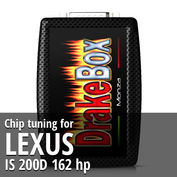 Chip tuning Lexus IS 200D 162 hp