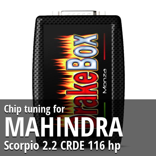 Chip tuning Mahindra Scorpio 2.2 CRDE 116 hp
