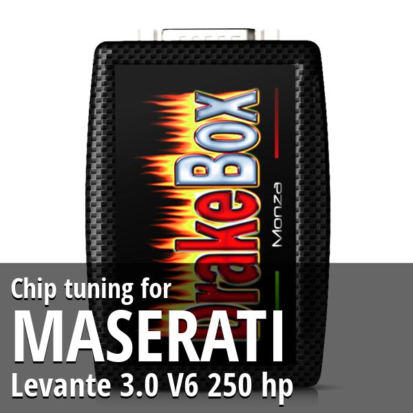 Chip tuning Maserati Levante 3.0 V6 250 hp