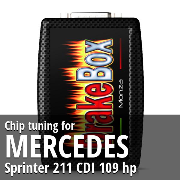 Chip tuning Mercedes Sprinter 211 CDI 109 hp