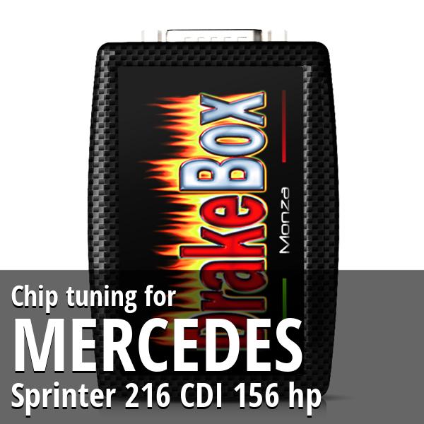 Chip tuning Mercedes Sprinter 216 CDI 156 hp