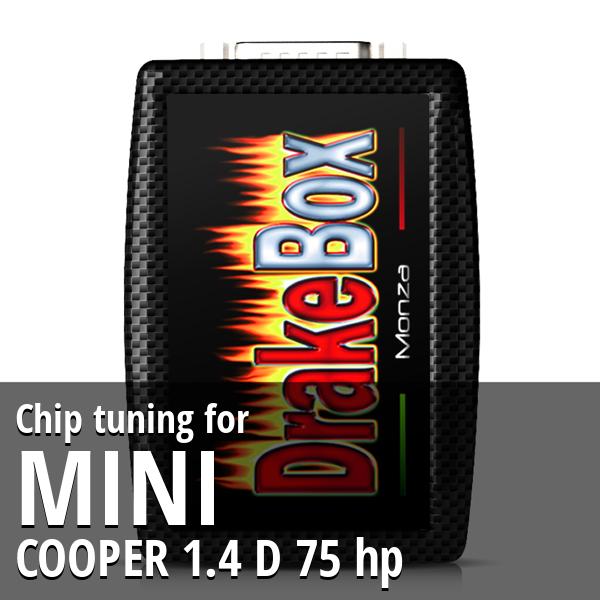 Chip tuning Mini COOPER 1.4 D 75 hp