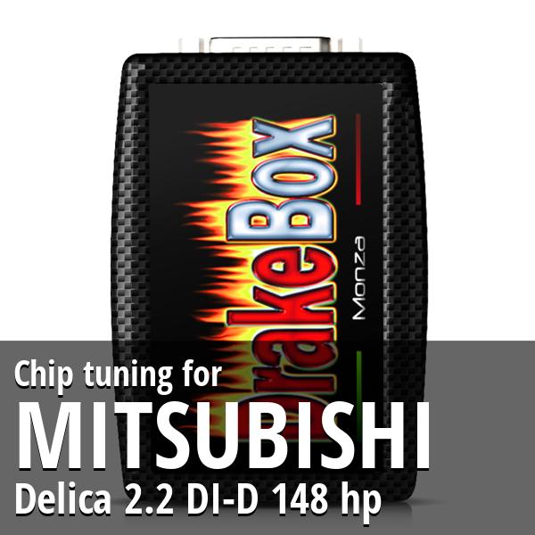 Chip tuning Mitsubishi Delica 2.2 DI-D 148 hp