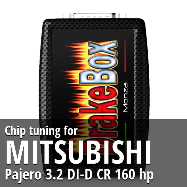 Chip tuning Mitsubishi Pajero 3.2 DI-D CR 160 hp