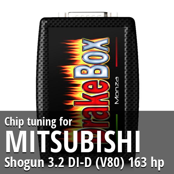 Chip tuning Mitsubishi Shogun 3.2 DI-D (V80) 163 hp