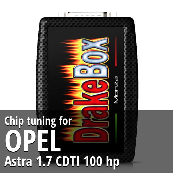 Chip tuning Opel Astra 1.7 CDTI 100 hp