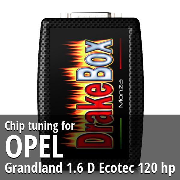 Chip tuning Opel Grandland 1.6 D Ecotec 120 hp