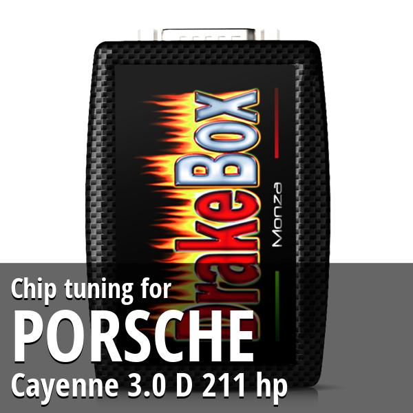 Chip tuning Porsche Cayenne 3.0 D 211 hp