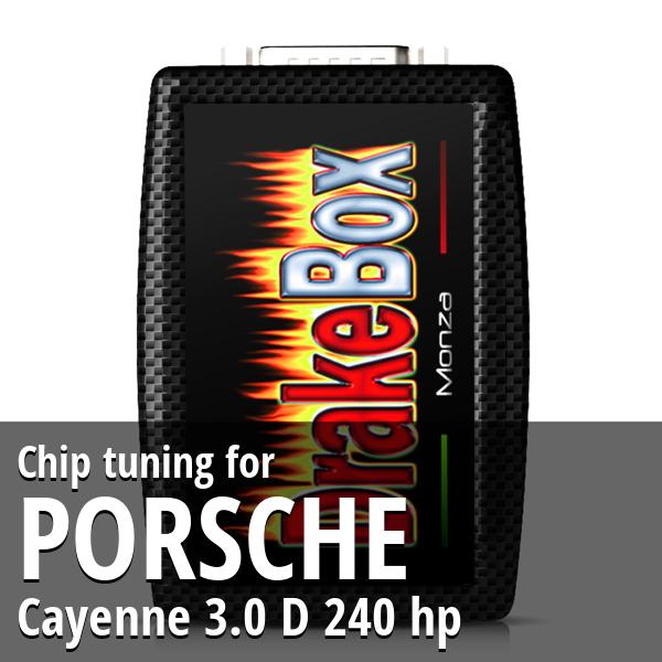 Chip tuning Porsche Cayenne 3.0 D 240 hp