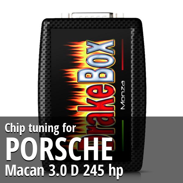 Chip tuning Porsche Macan 3.0 D 245 hp