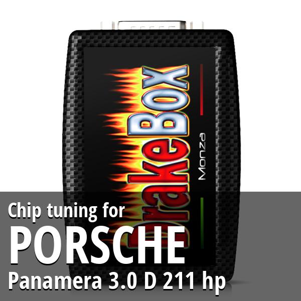 Chip tuning Porsche Panamera 3.0 D 211 hp