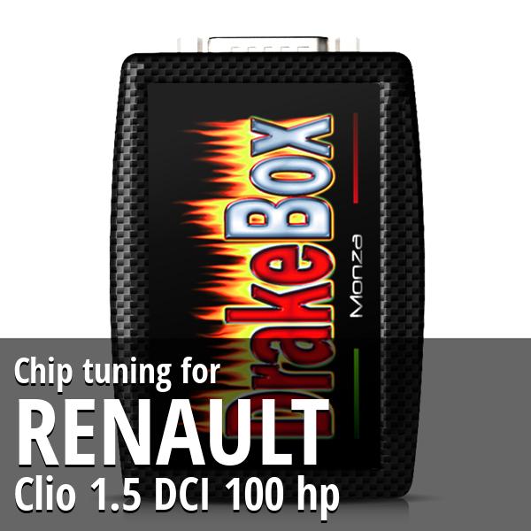 Chip tuning Renault Clio 1.5 DCI 100 hp