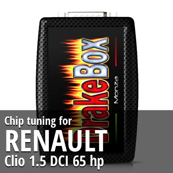 Chip tuning Renault Clio 1.5 DCI 65 hp