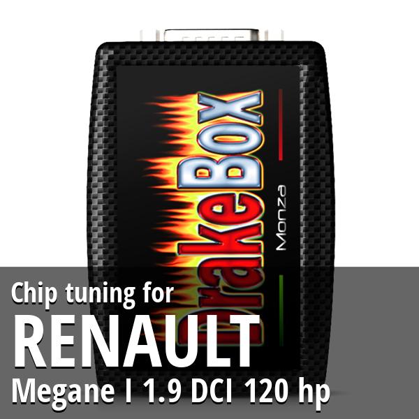 Chip tuning Renault Megane I 1.9 DCI 120 hp