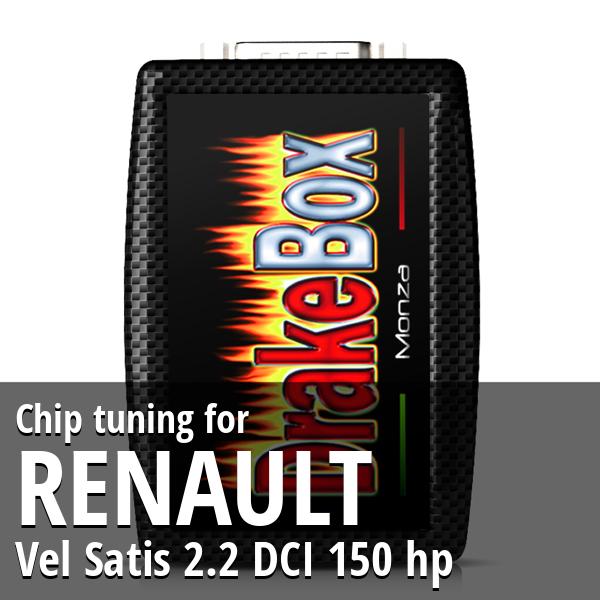Chip tuning Renault Vel Satis 2.2 DCI 150 hp