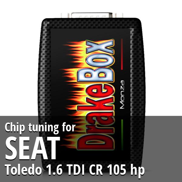 Chip tuning Seat Toledo 1.6 TDI CR 105 hp