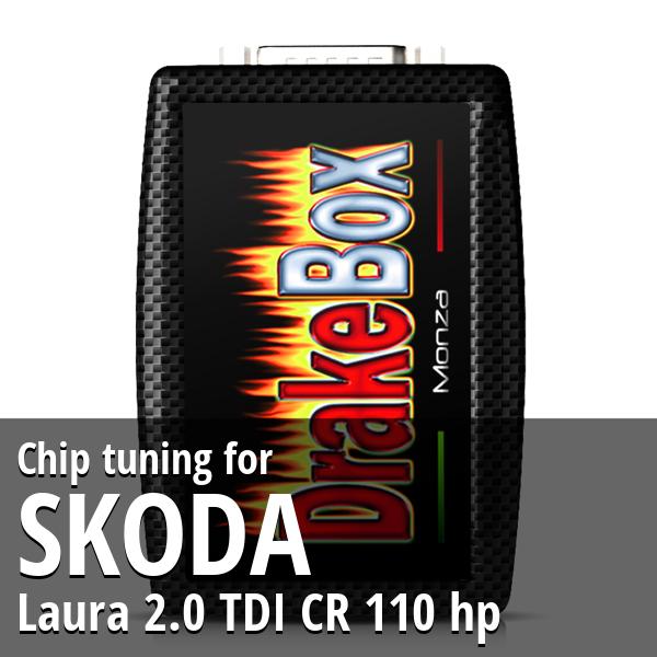 Chip tuning Skoda Laura 2.0 TDI CR 110 hp