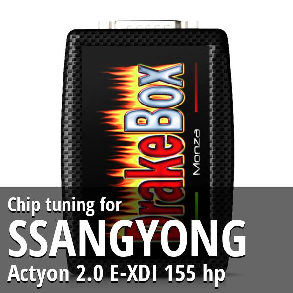 Chip tuning Ssangyong Actyon 2.0 E-XDI 155 hp