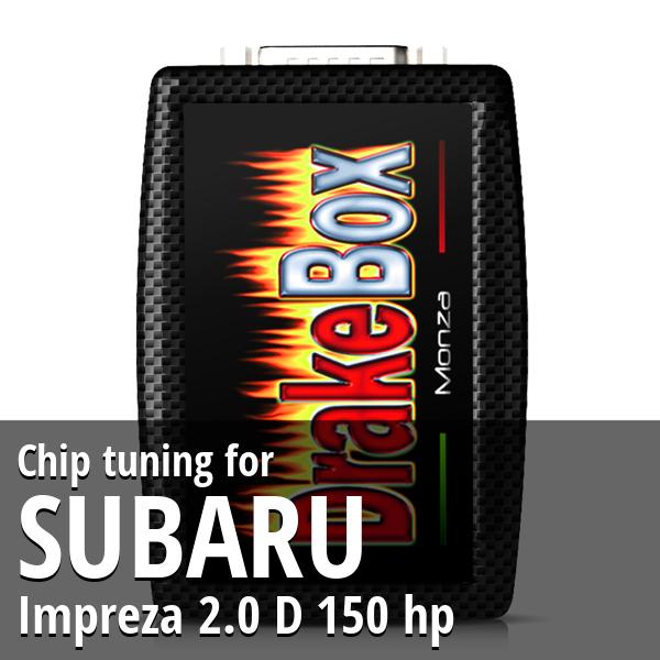 Chip tuning Subaru Impreza 2.0 D 150 hp