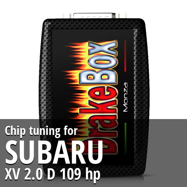 Chip tuning Subaru XV 2.0 D 109 hp