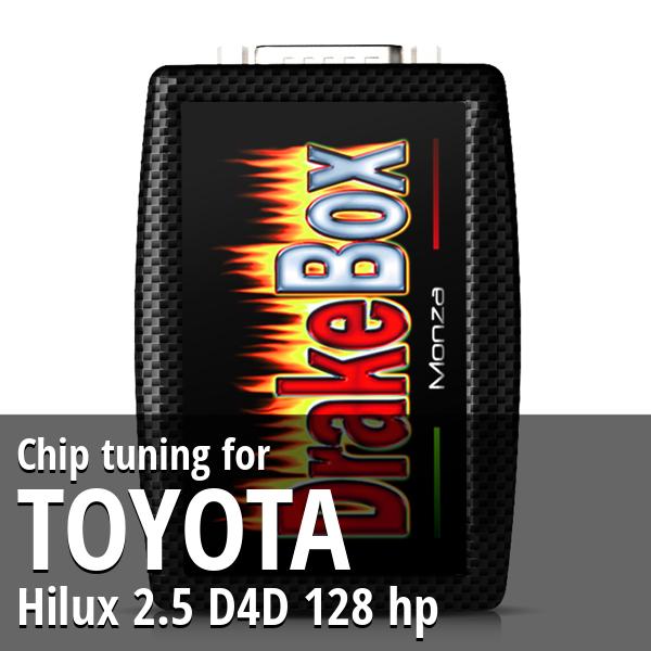 Chip tuning Toyota Hilux 2.5 D4D 128 hp