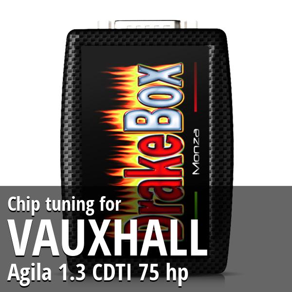 Chip tuning Vauxhall Agila 1.3 CDTI 75 hp