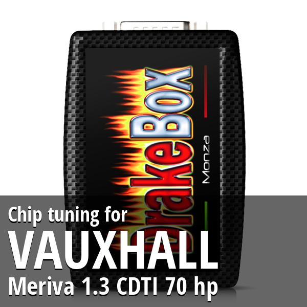 Chip tuning Vauxhall Meriva 1.3 CDTI 70 hp