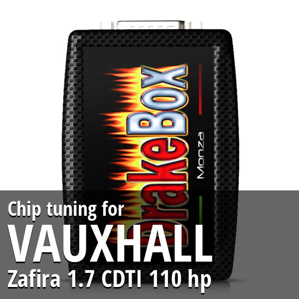 Chip tuning Vauxhall Zafira 1.7 CDTI 110 hp