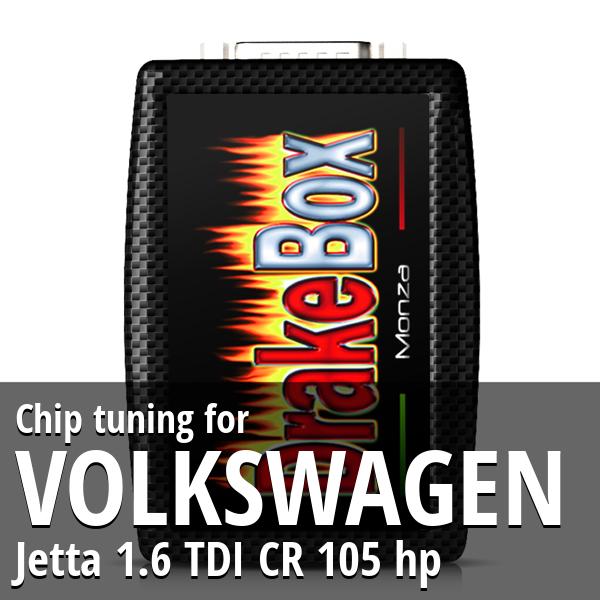 Chip tuning Volkswagen Jetta 1.6 TDI CR 105 hp