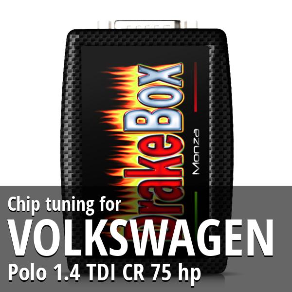 Chip tuning Volkswagen Polo 1.4 TDI CR 75 hp