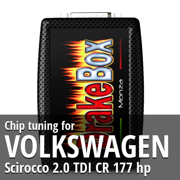 Chip tuning Volkswagen Scirocco 2.0 TDI CR 177 hp