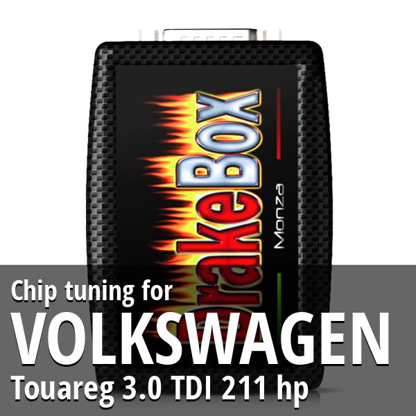 Chip tuning Volkswagen Touareg 3.0 TDI 211 hp