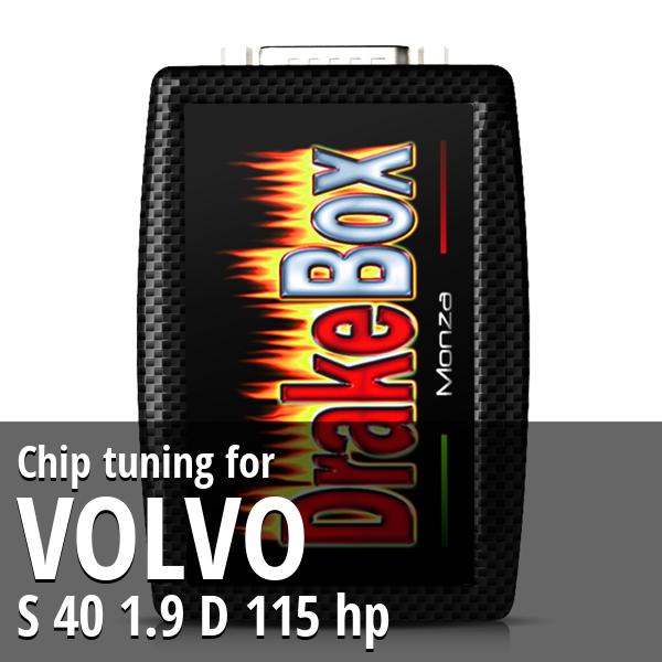 Chip tuning Volvo S 40 1.9 D 115 hp